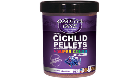 Omega Super Colour Cichlid Pellets